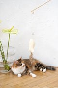 Natural Sheepskin Cat Toy: Fish-0