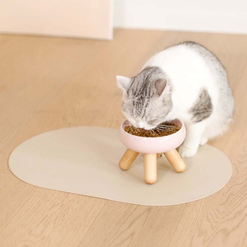 Gulu Reversible Waterproof Leather Pet Feeding Mat-0