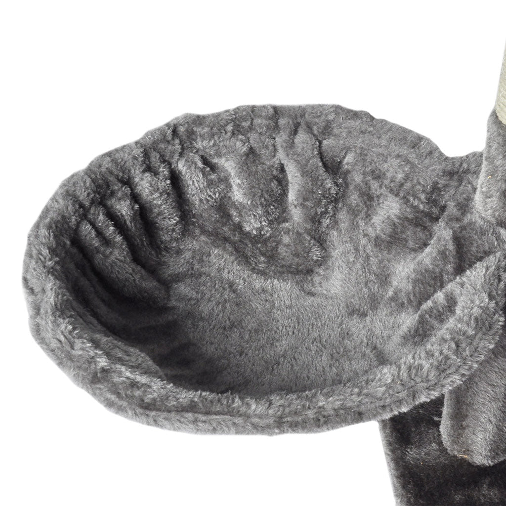 PaWz 130cm Cat Tree Toy Scratching Post Grey-4